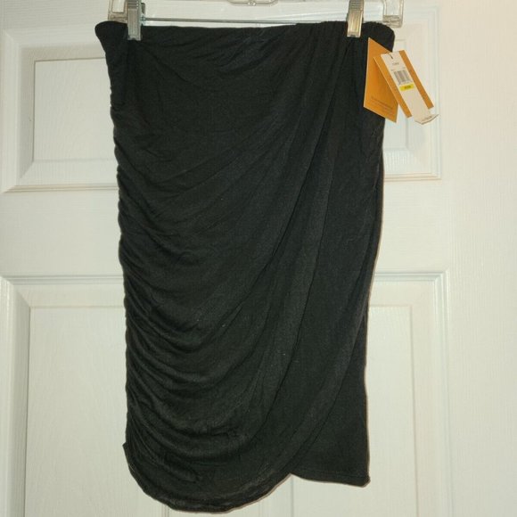 NWT Yummie by Heather Thomson MONROE Shaping Skirt Black Medium - Picture 1 of 6